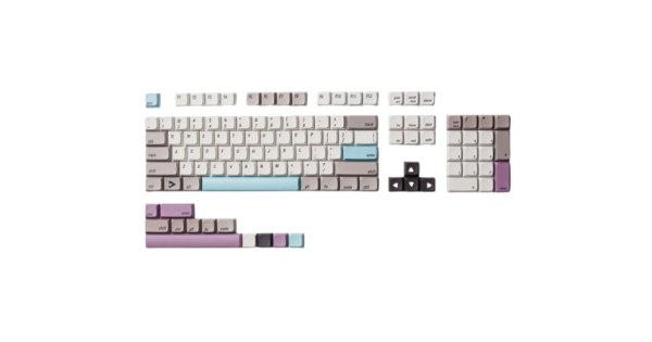 Press Play Flux PBT Double Shot Keycaps