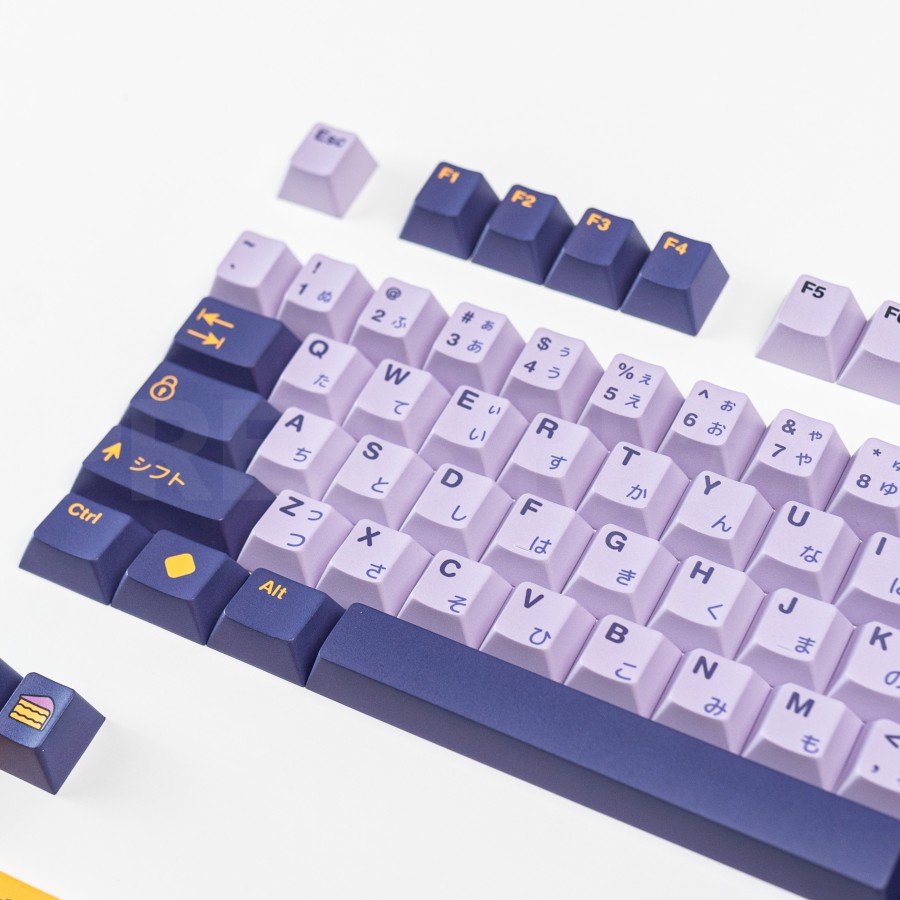 Press Play UBE PBT Keycaps 118 Set