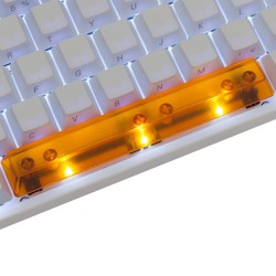 KeyPop Translucent Orange Spacebar Keycap