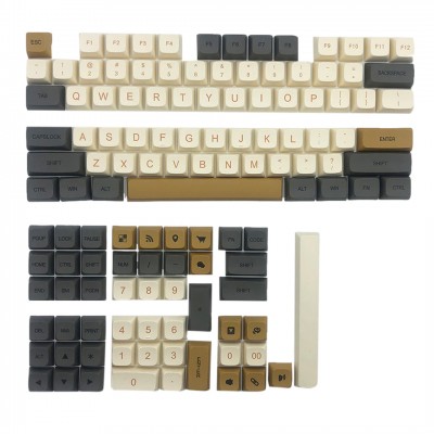 Shimmer Gold PBT Keycaps