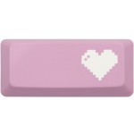 KeyPop Pink 8-Bit Heart Enter Keycap