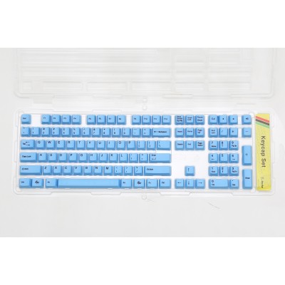 Ducky Blue PBT Dye Sublimated Keycap Set