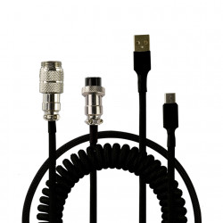 Idobao Coiled Cable - Black